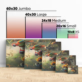 Parrots Playing Guitar - High-Quality Canvas Print | Custom Photo Canvas Print, Also Custom Canvas Prints with Your Photos